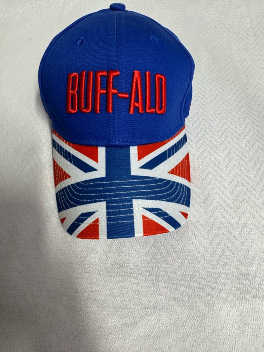 Buffalo Bills Football Blue Red Union Jack Baseball Cap London Game